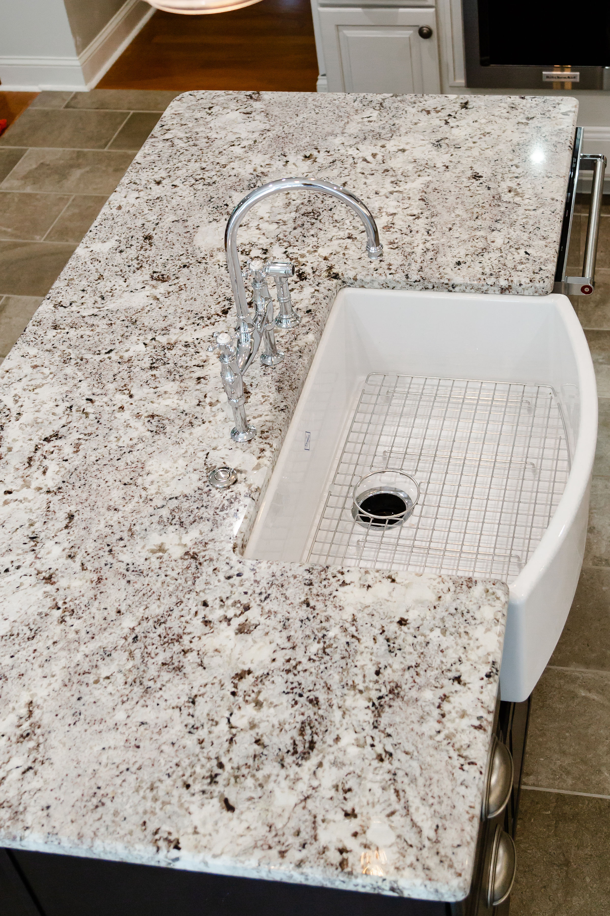 Alaska White Granite - Muse Kitchen and Bath Countertops