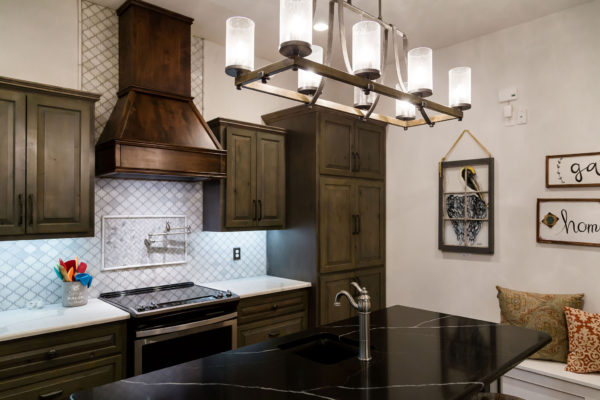 kitchen sink, kitchen lighting, kitchen decor, kitchen tile, muse kitchen, countertop, cabinets